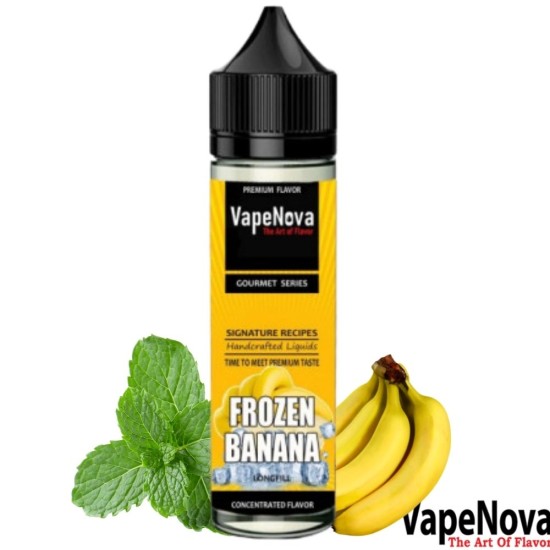 Frozen Banana Vapenova Flavor Shot 60ml