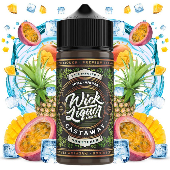 Castaway Shattered Wick Liquor Flavorshot 120ml